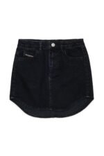 Mini skirt with logo