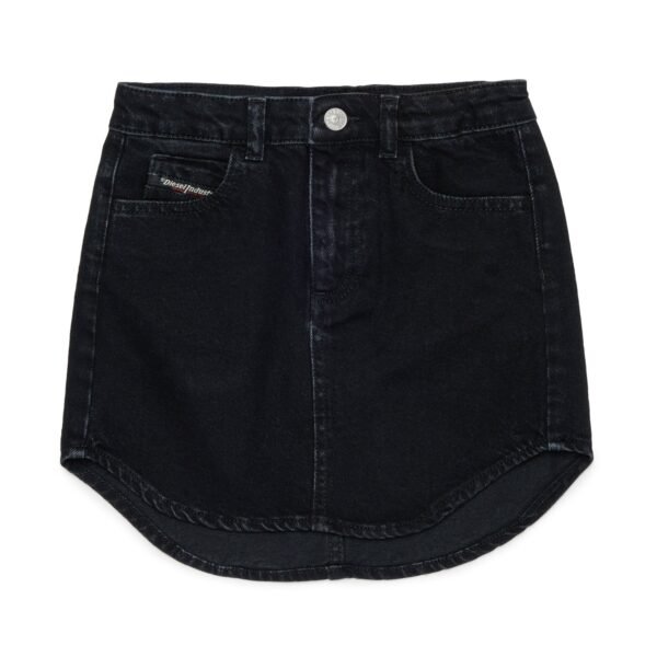 Mini skirt with logo