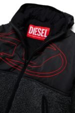 Teddy jacket with printed logo - Image 4