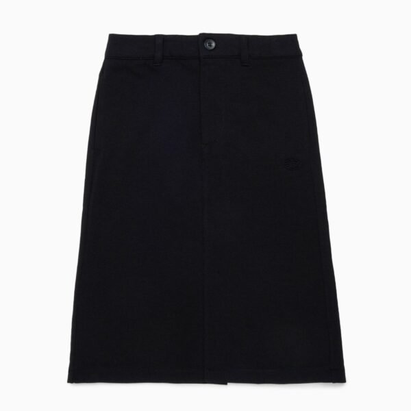 Midi skirt with logo