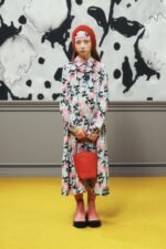 Dress with floral print