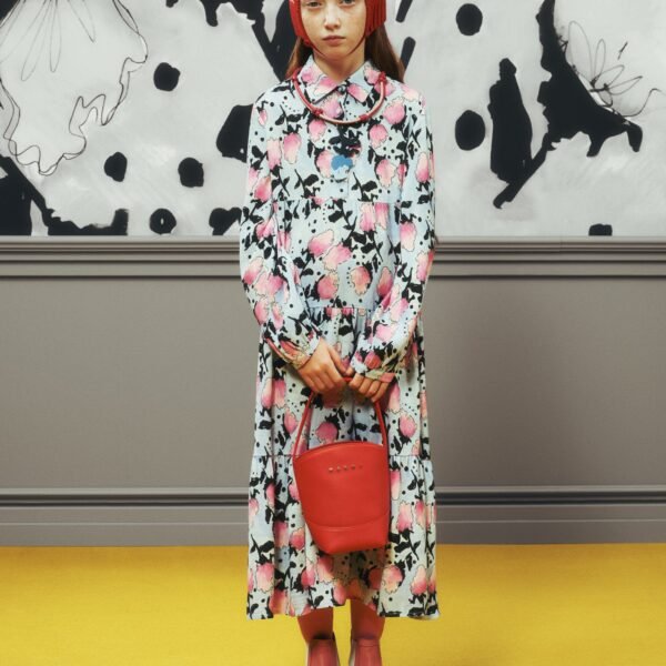 Dress with floral print