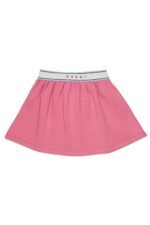Mini skirt with logo