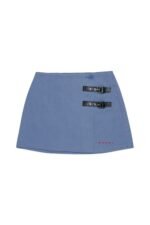 Mini skirt with logo