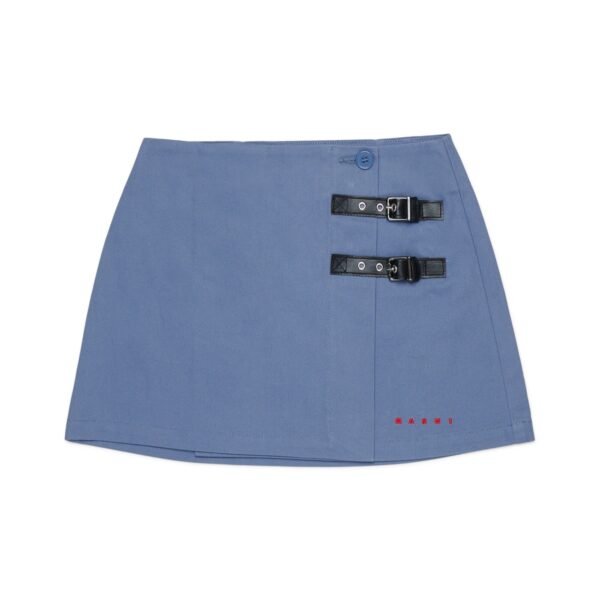Mini skirt with logo