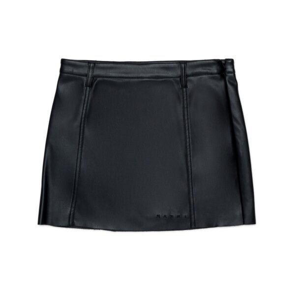 Mini skirt with logo