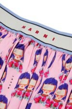 Patterned skirt with logo - Image 4