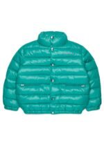Padded jacket with logo