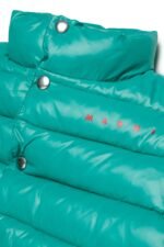 Padded jacket with logo - Image 4