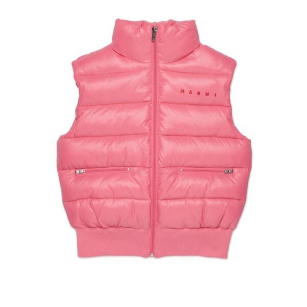 Sleeveless padded jacket