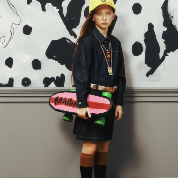 Polo dress with logo