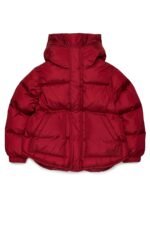 Padded jacket with logo