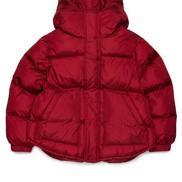 Padded jacket with logo