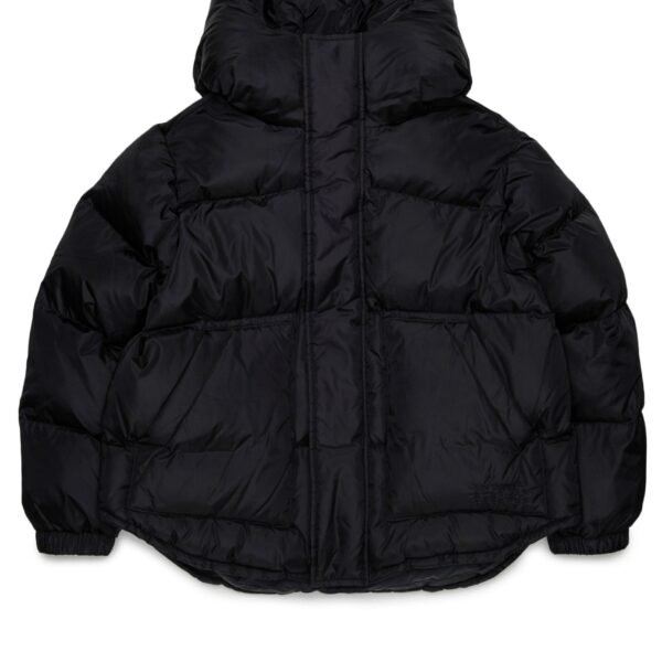 Padded jacket with logo