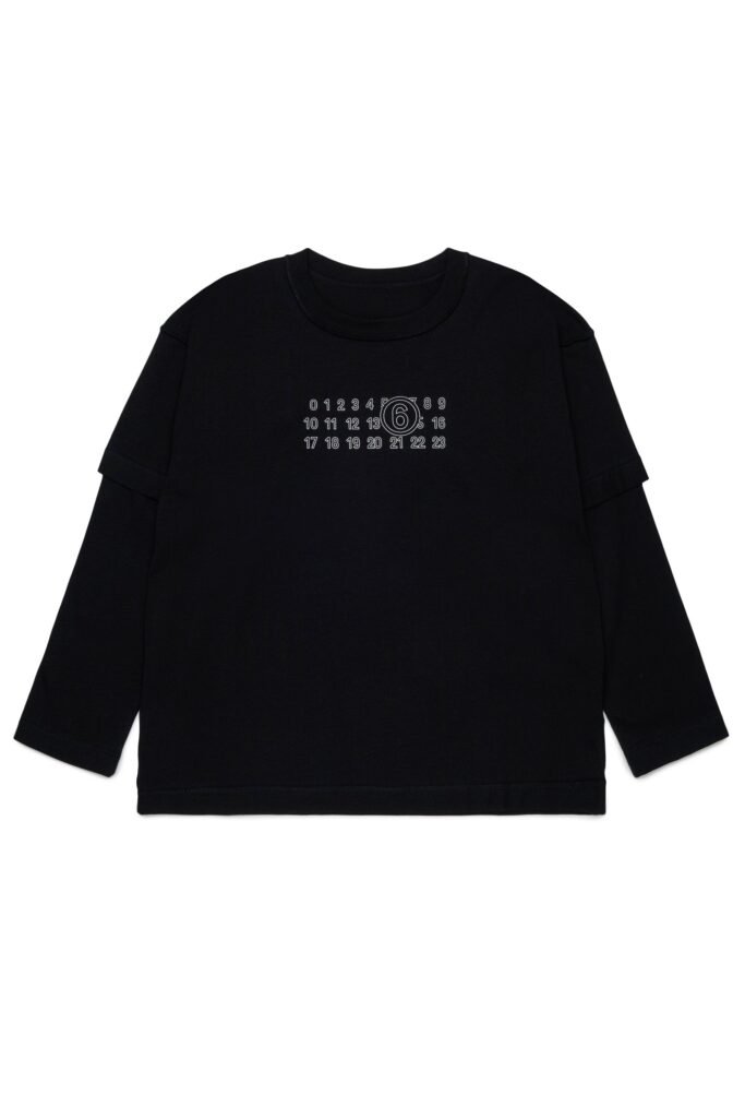 Long-sleeve T-shirt with logo