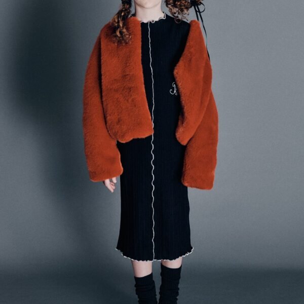 Midi dress with logo