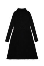 Ribbed knit polo dress - Image 2