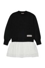 Knit dress with logo - Image 2