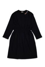 Midi dress with logo